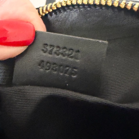 Gucci Ophidia Sherry Crossbody Bag – Brown Suede & Patent Leather w/ Web Stripe - Picture 14 of 15